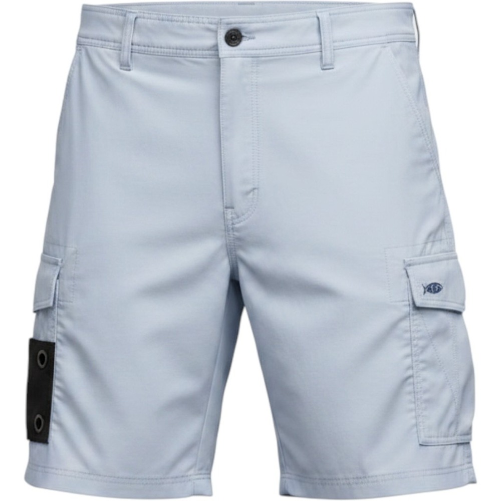 American Fishing Tackle Co. Men's Sz 42 Light Grey Cargo Fishing Shorts